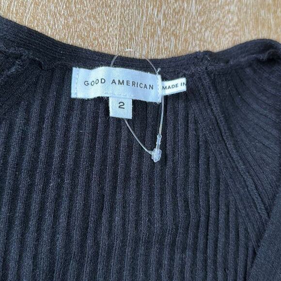 Good American Rib Deep V Bodysuit - Picture 7 of 10